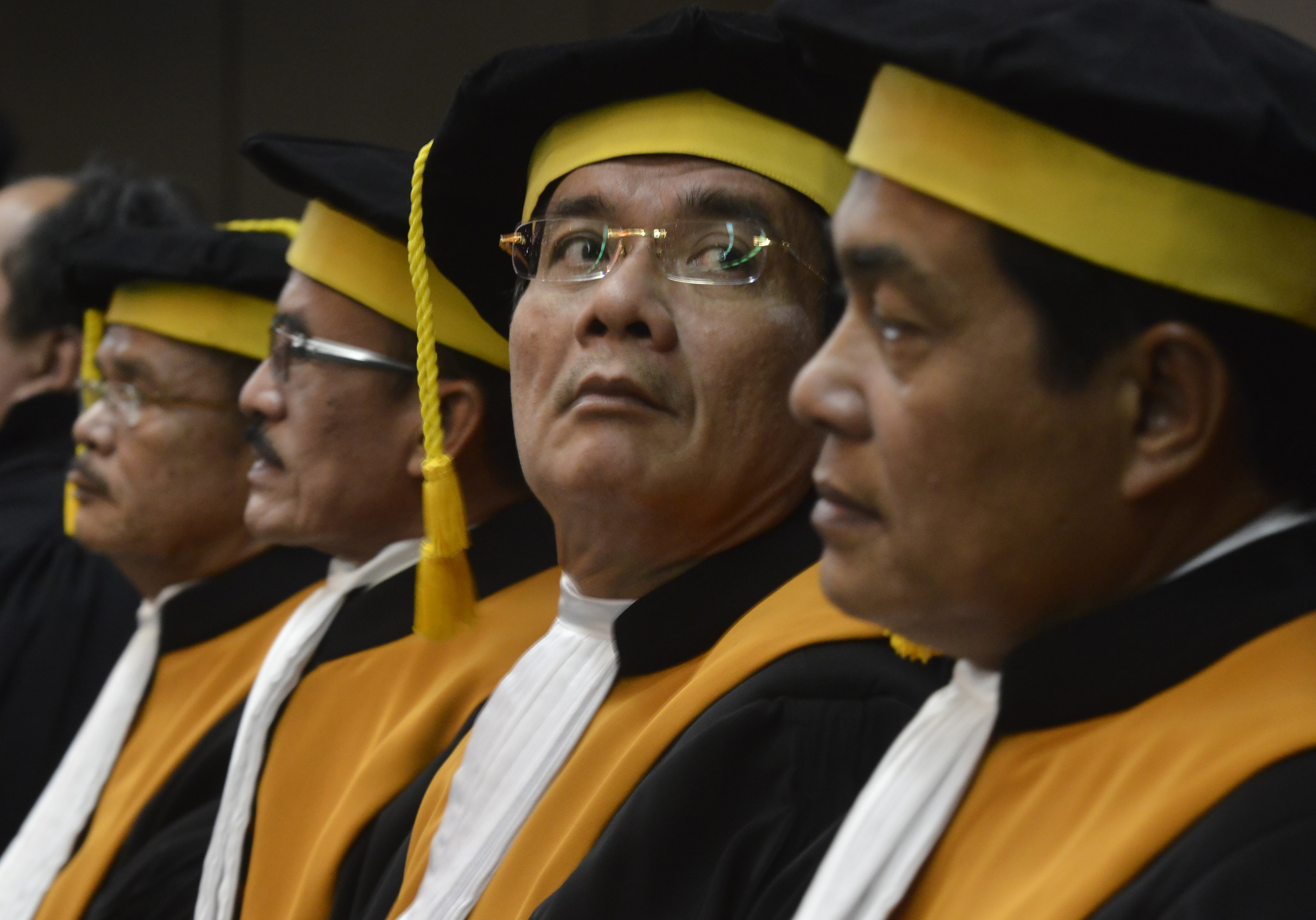 Pengucapan Sumpah dan Pelantikan Hakim Agung di Gedung Mahkamah Konstitusi Jakpus