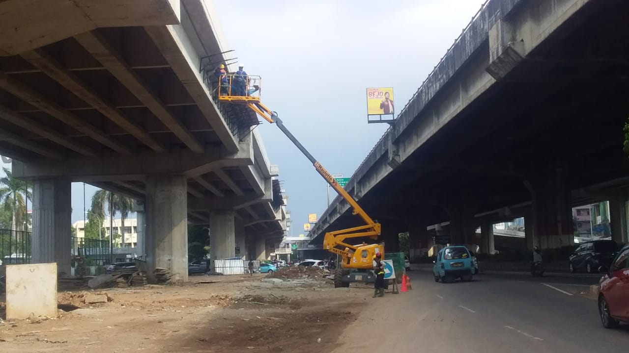 Pengerjaan Infrastruktur  di Jakarta  Mulai Berlangsung 