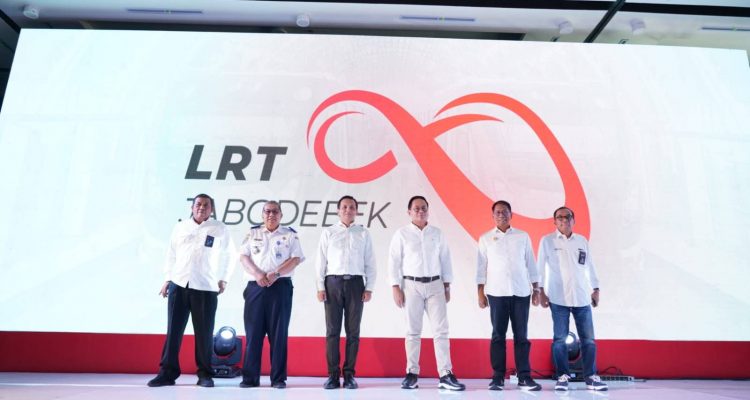 KAI Luncurkan Logo Layanan LRT Jabodebek