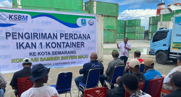 Perdana Kirim 13,3 Ton Ikan Segar